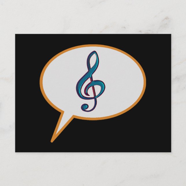 Postal globo de voz (Anverso)