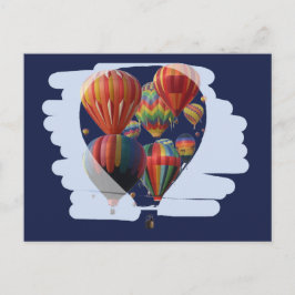 Postal Globo En Un Globo