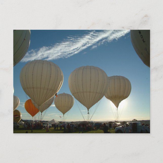 Postal Globo Fiesta Gas Balloqueo (Anverso)