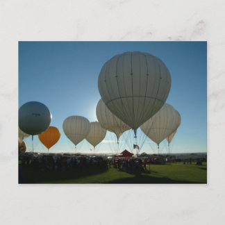 Postal Globo Fiesta Gas Balloqueo
