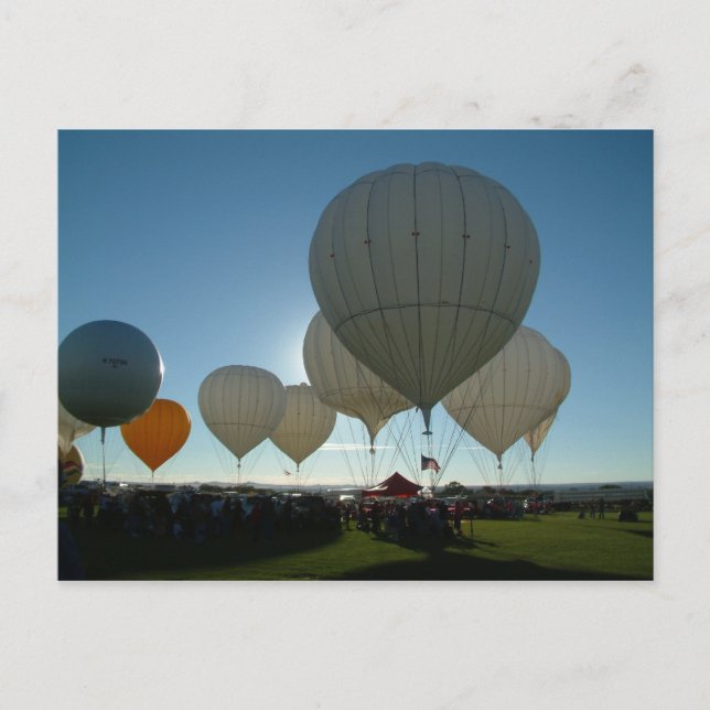 Postal Globo Fiesta Gas Balloqueo (Anverso)