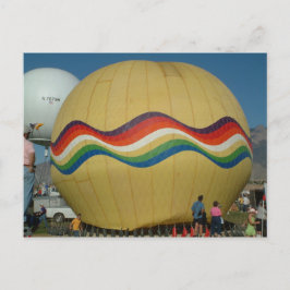 Postal Globo Fiesta Gas Balloqueo