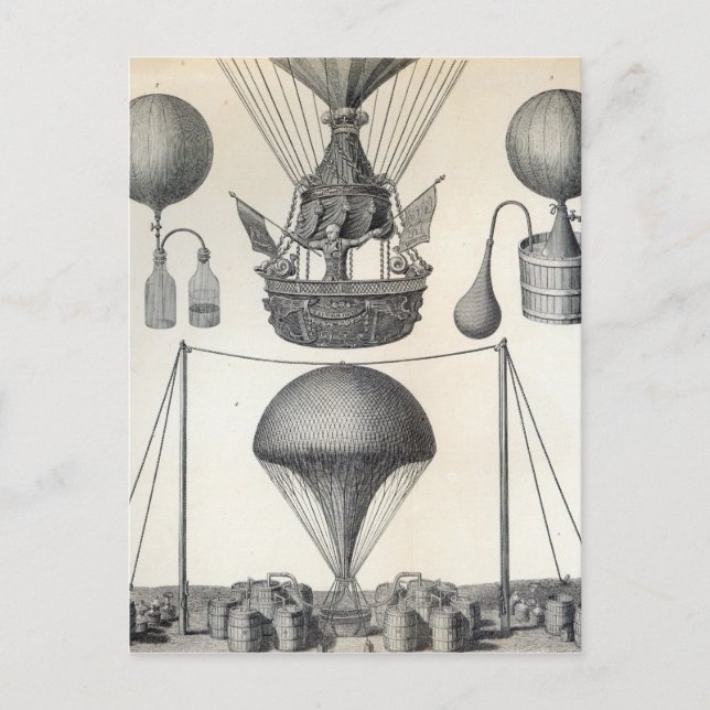 Postal Globos (Anverso)