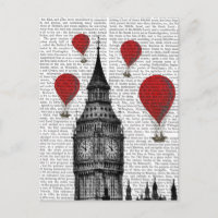 Globos Big Ben y Red Hot Air