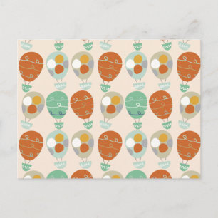 Postal Globos caprichosos del aire caliente