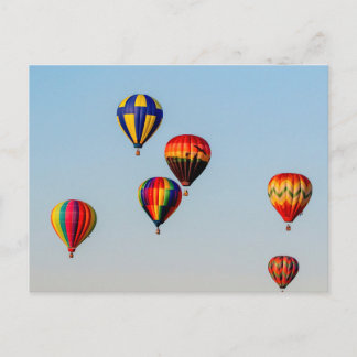 Postal Globos de aire caliente