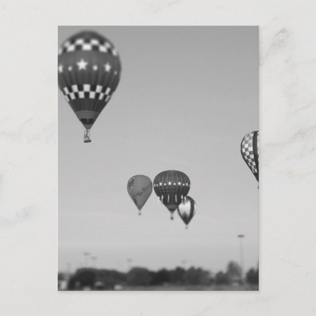 Postal Globos de aire caliente, Balloon Fest, Olathe, Kan (Anverso)