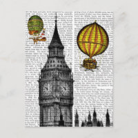 Globos de aire caliente Big Ben y Vintage