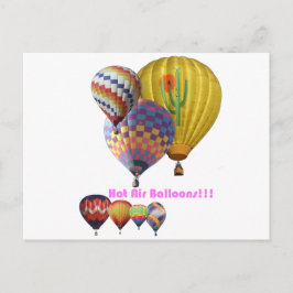 Postal ¡¡¡Globos de aire caliente!!! Collage