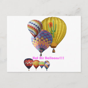 Postal ¡¡¡Globos de aire caliente!!! Collage