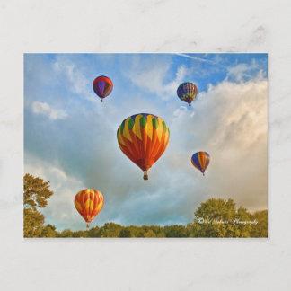 Postal Globos de aire caliente de Plainville Ct