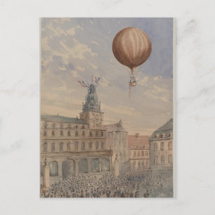 Postal Globos de arte-aire caliente postales-vintage 15