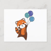 Globos De Moscas Rojas Panda Cutan Animales Para N