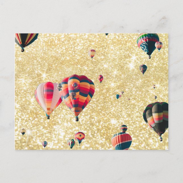 Postal Globos de Oro (Anverso)