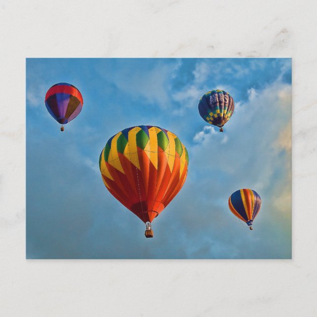 Postal Globos de Plainville (Anverso)