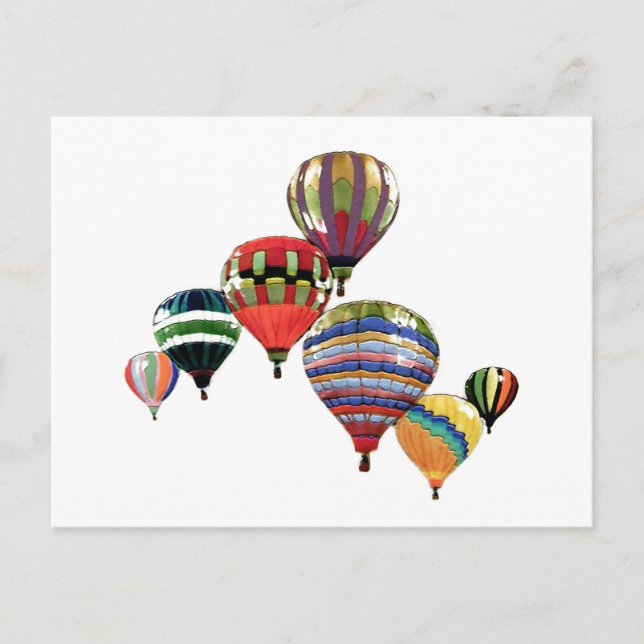 Postal Globos Sky ~ Postcard Moderno (Anverso)