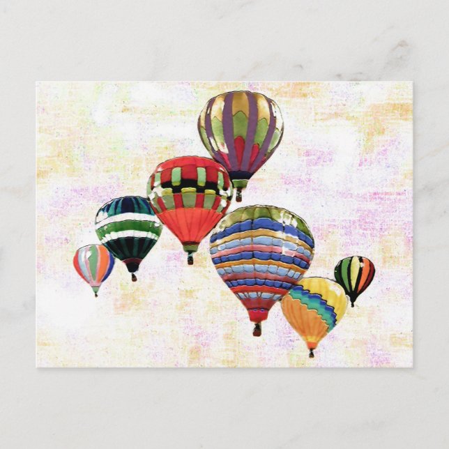 Postal Globos Sky ~ Postcard Moderno (Anverso)