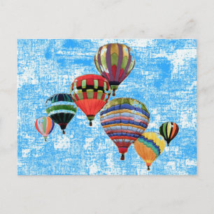 Postal Globos Sky ~ Postcard Moderno