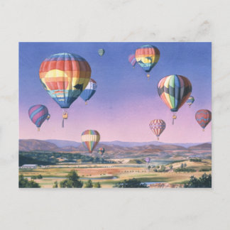 Postal Globos sobre San Dieguito