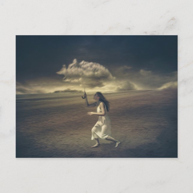 Postal Gloomía sin que te pierdas ni ningún arte de fanta (Anverso)