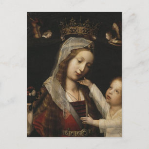 POSTAL GLORIA A LA REINA DEL CIELO