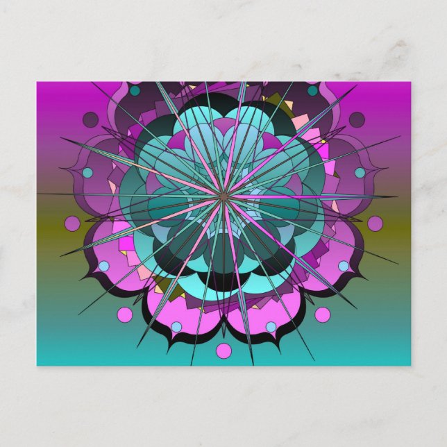 Postal Gloria celeste2 (Anverso)