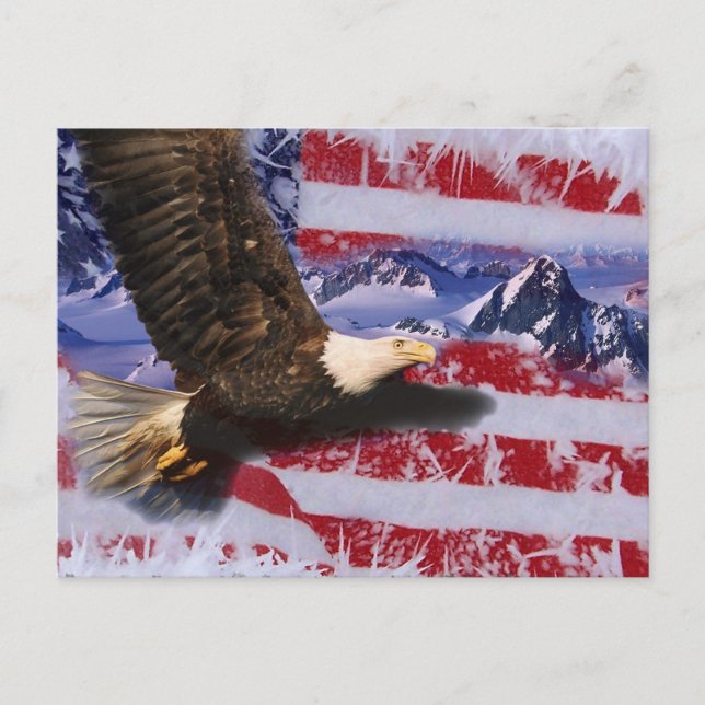 Postal Gloria congelada (Anverso)