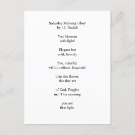 Postal Gloria de la Mañana del Sábado