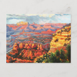 Postal Gloria del Gran Cañón por Sandy Farley