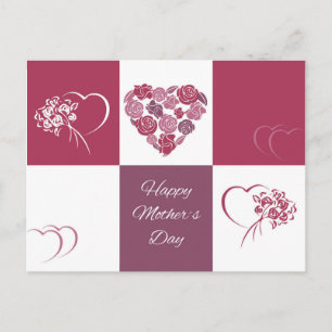 Postal Glücklicher Muttertag