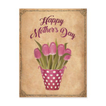 Glücklicher Muttertag Vintage