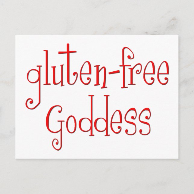 Postal Gluten Free Goddess (Anverso)