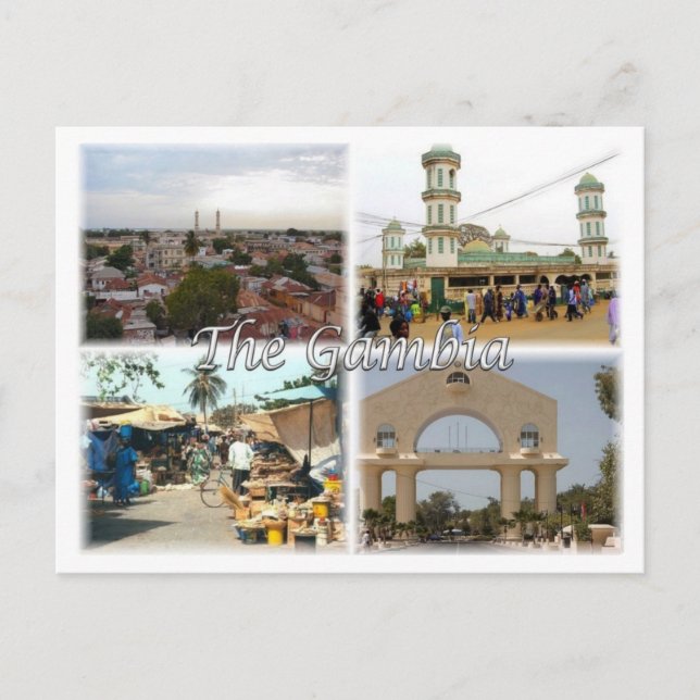Postal GM Gambia - (Anverso)