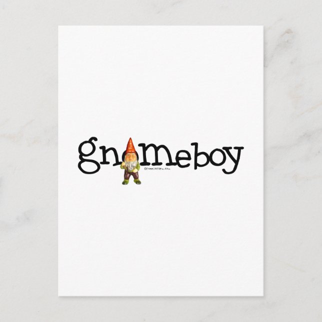 Postal Gnome Boy (Anverso)