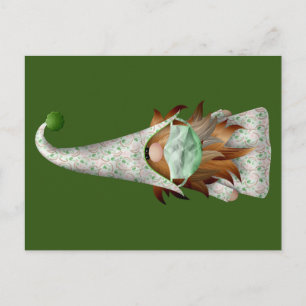 Postal Gnome Covid 19 Postcard