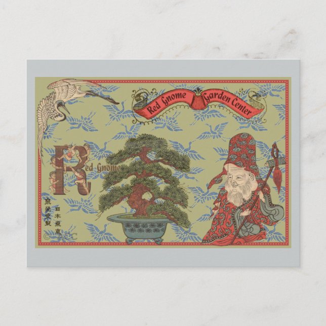 Postal Gnome Oriental (Anverso)