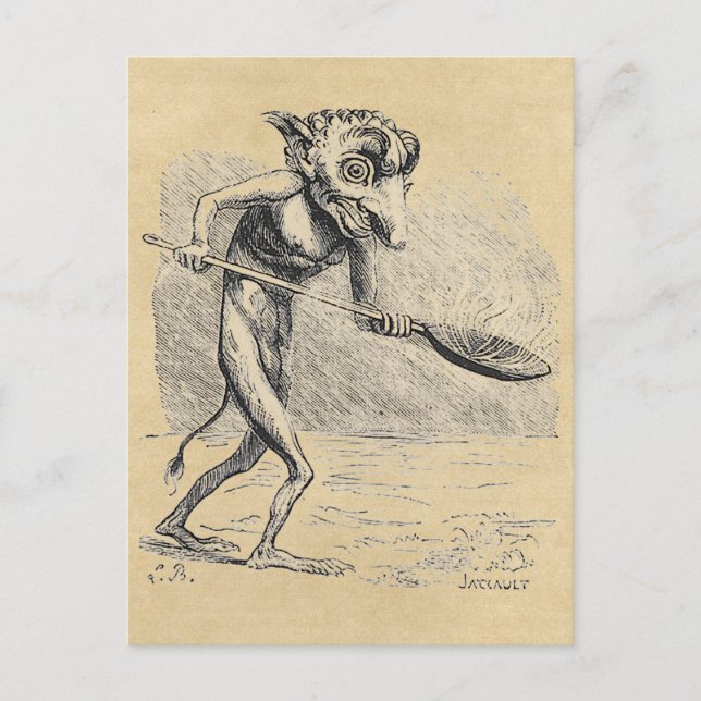 Postal Gnome Stirs the Cauldron (Anverso)