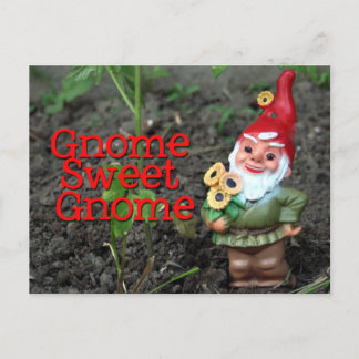 Postal Gnome Sweet Gnome