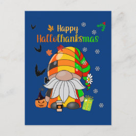 Postal Gnome te desea un feliz feriado de Hallothanksmas
