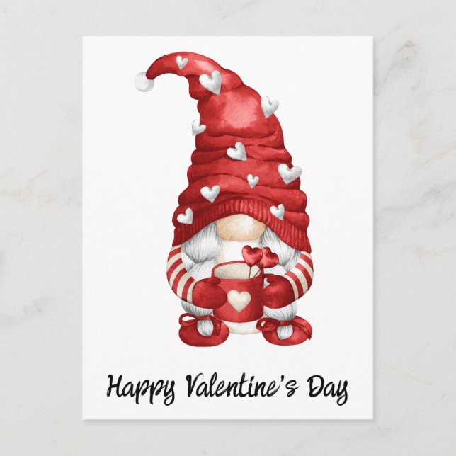 Postal Gnome Valentine (Anverso)