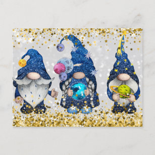 Postal Gnomes de astronomía cósmica