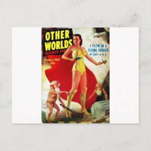 Postal Gnomes de jardín en la playa