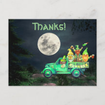 Gnomes irlandeses y gracias a la luna llena! Graci