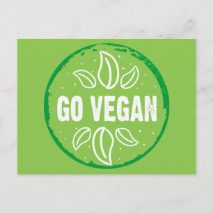 Postal Go Vegan