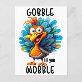 Postal Gobble hasta que tambaleas