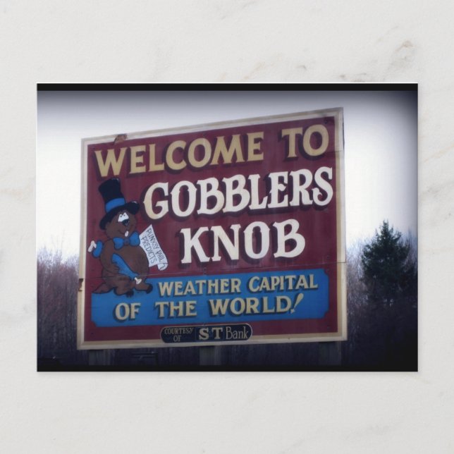 Postal Gobblers Knob Punxsutawney, Pennsylvania (Anverso)
