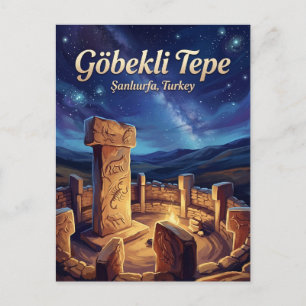Postal Göbekli Tepe Turquía
