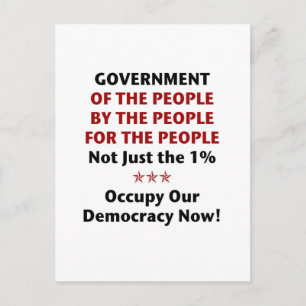 Postal Gobierno del pueblo