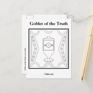 Postal Goblet de la verdad