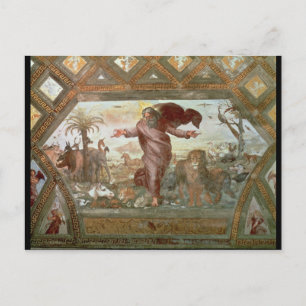 Postal God Creating the Earth